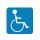 dieses Piktogramm zeigt einen Rollstuhl